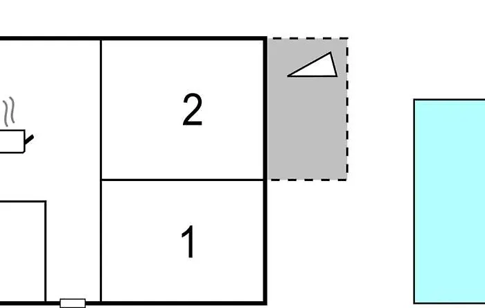 Two-bedroom In Okrug Gornji Apartamento